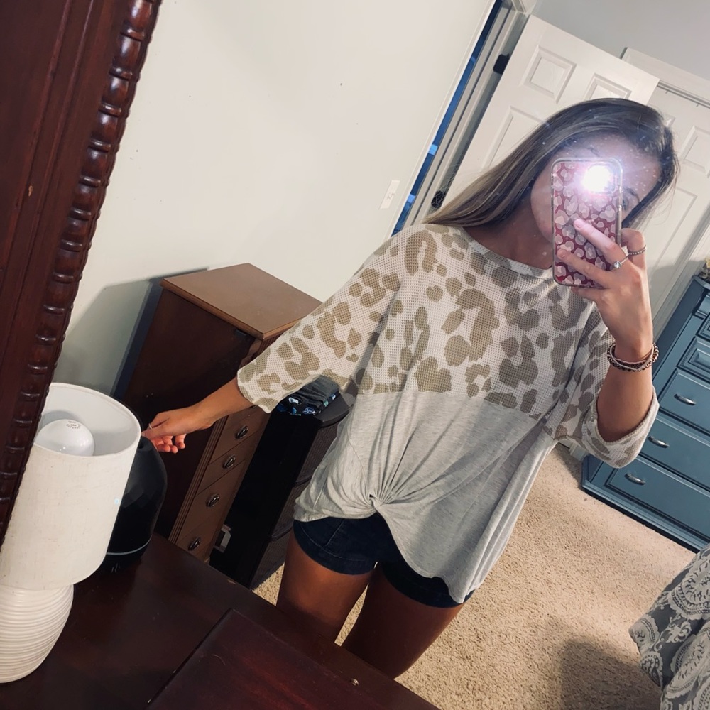 Boutique Cheetah Top